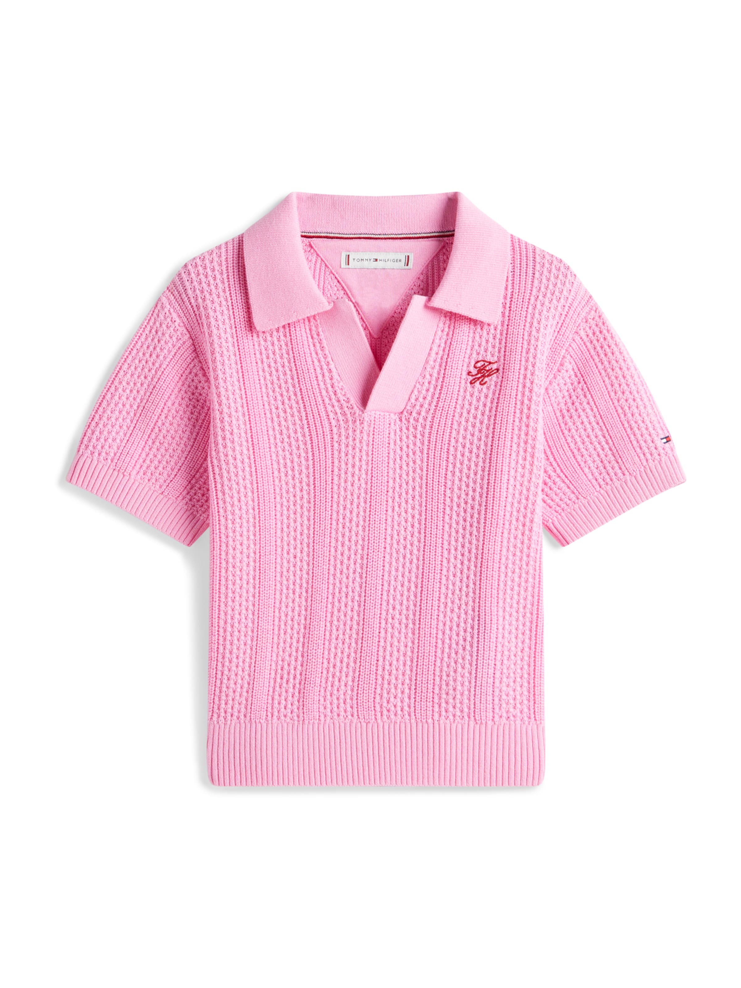 TOMMY HILFIGER Sweter w kolorze różowy: przód