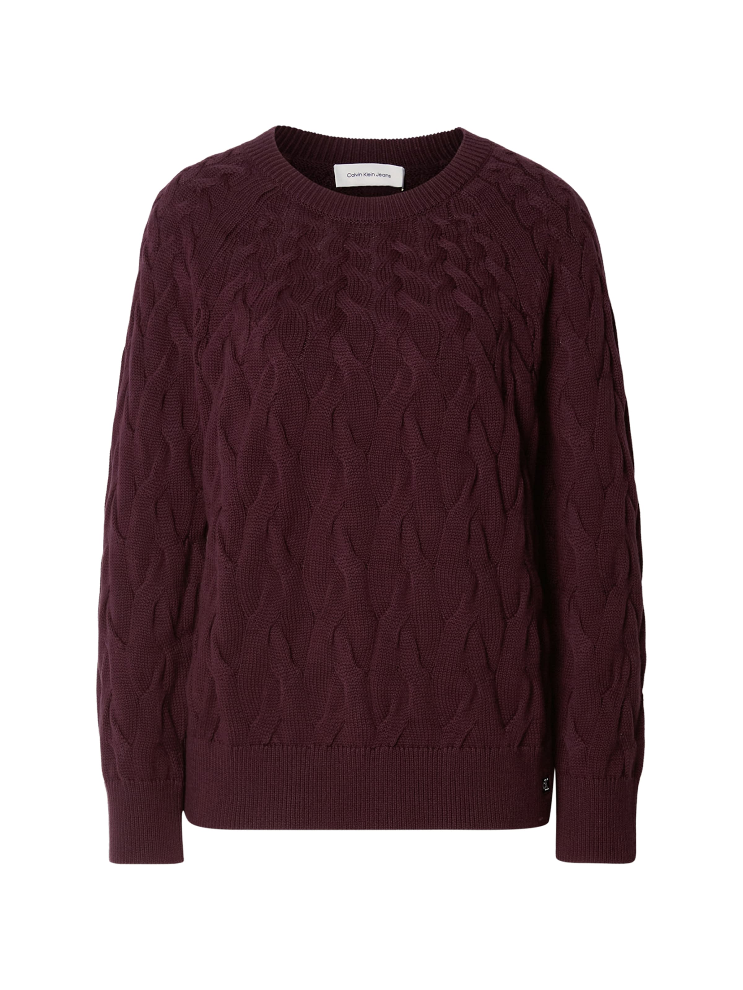 Calvin Klein Jeans Sweater in Purple: front