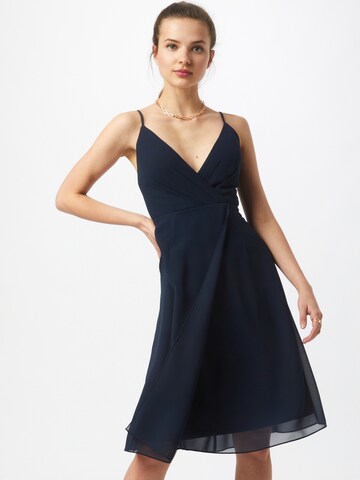 STAR NIGHT Cocktail Dress in Blue: front