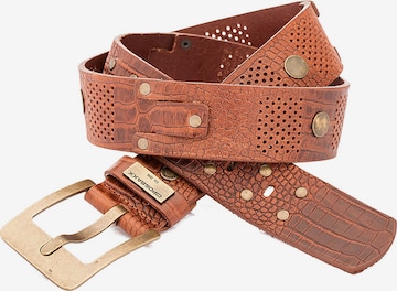 CIPO & BAXX Belt in Brown: front