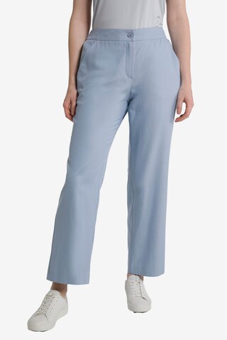 Ulla Popken Loose fit Pants 'Marlene' in Blue: front