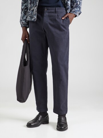 BOSS Regular Chino trousers in Blue: front