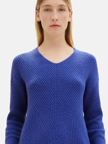 TOM TAILOR Sweater in Blue