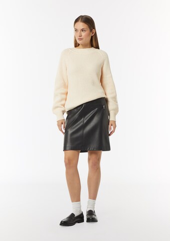 comma casual identity Pullover in Beige