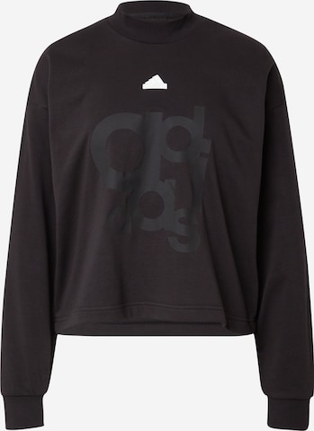 ADIDAS SPORTSWEAR - Sweatshirt de desporto 'Bluv' em preto: frente