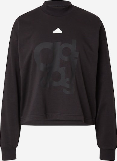 ADIDAS SPORTSWEAR Sportief sweatshirt 'Bluv' in de kleur Zwart / Wit, Productweergave