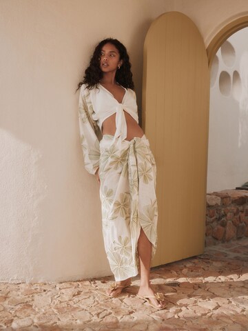 Prosop de plajă de la Next pe bej