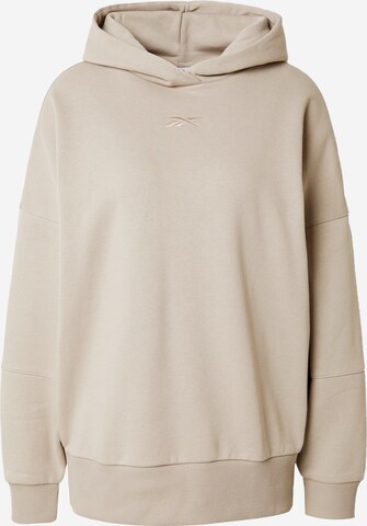 Reebok Sport sweatshirt 'Lux' i beige: framsida