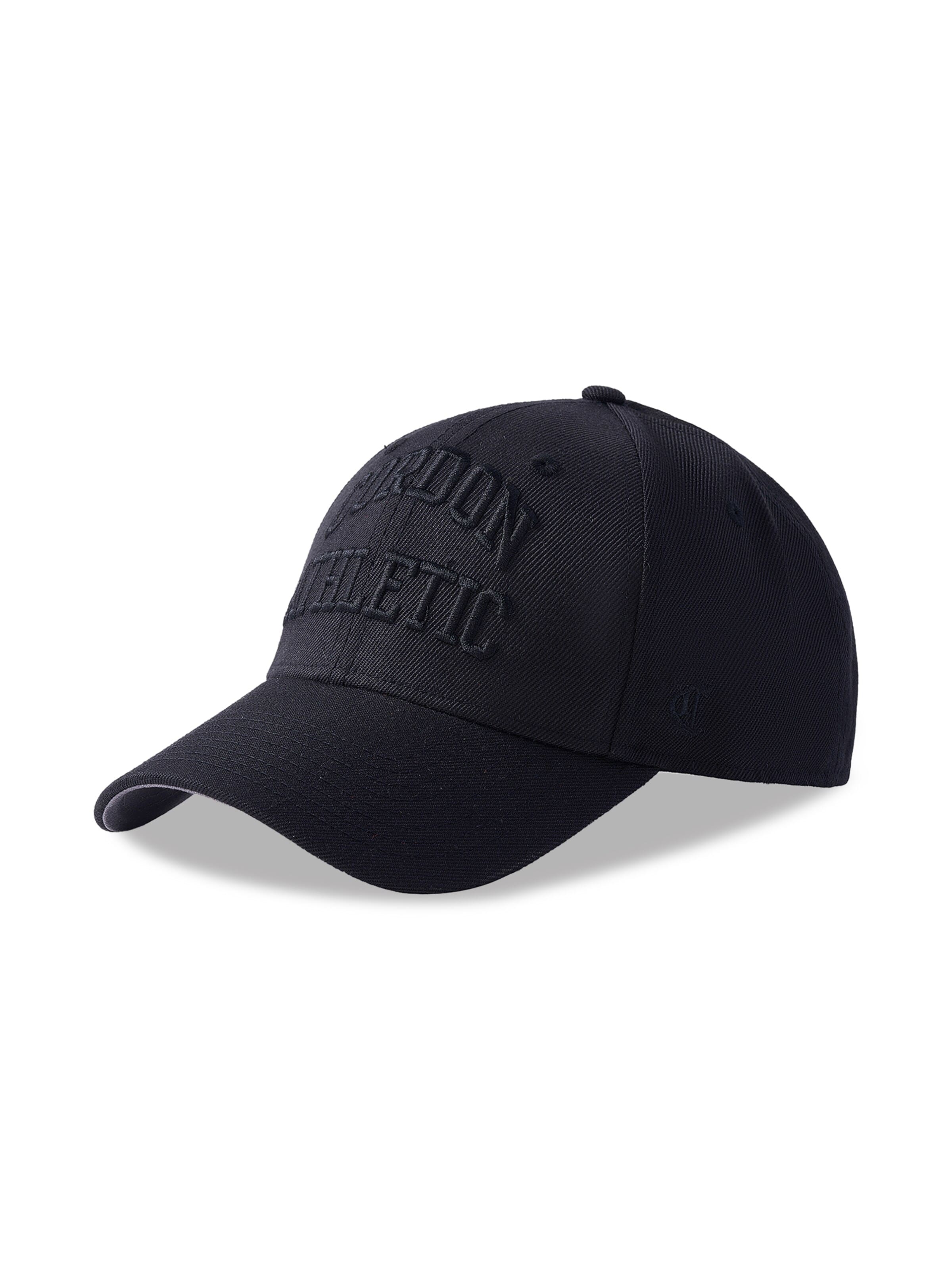 Cordon Sport Cap 'King' in Black: front