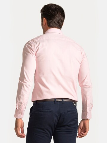 Coupe regular Chemise Jacey Quinn en rose