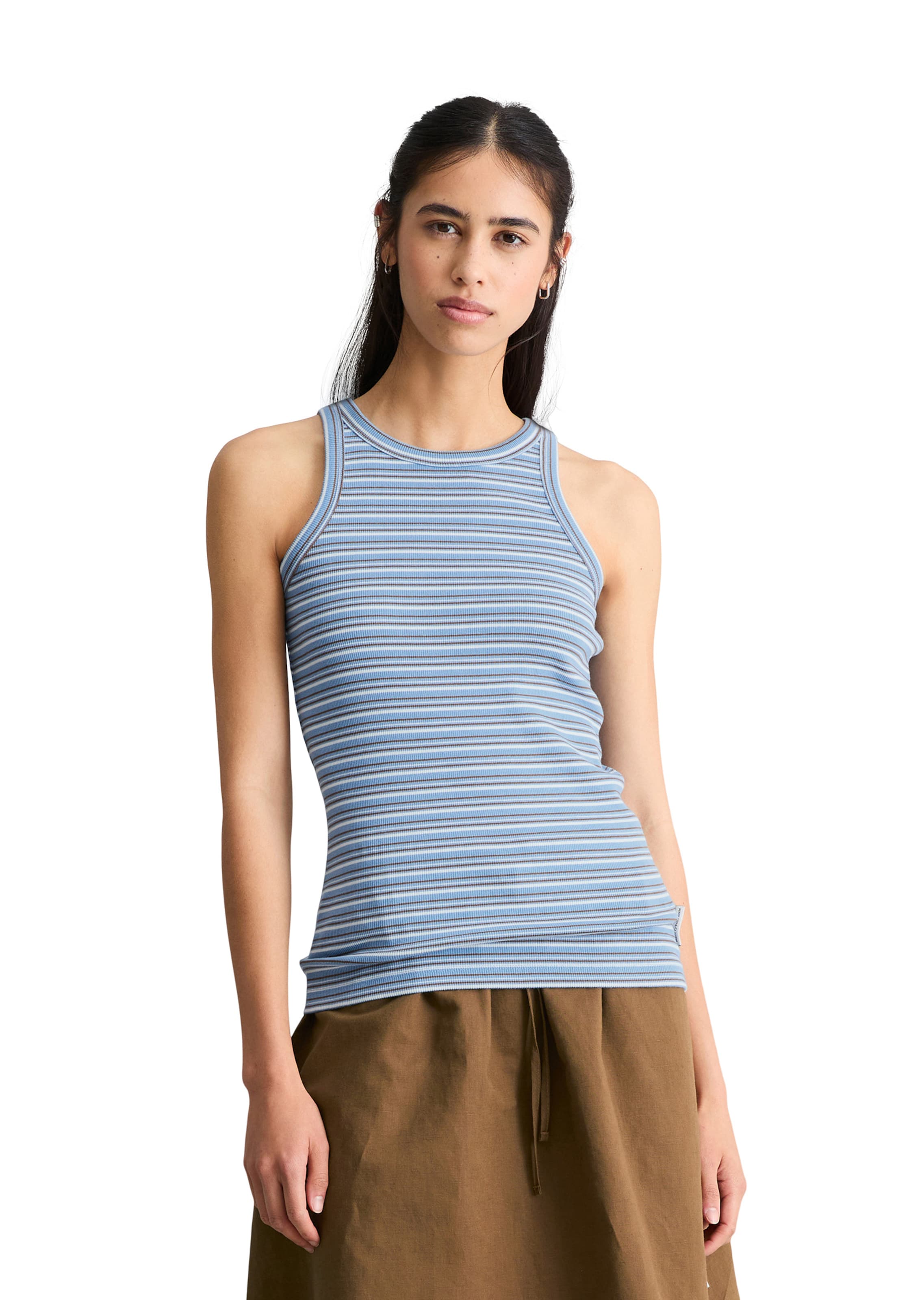 Marc O'Polo DENIM Top in Blau: Vorderseite