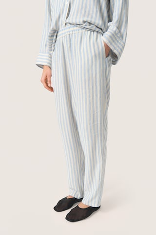 SOAKED IN LUXURY Loosefit Hose 'Belira' in Blau