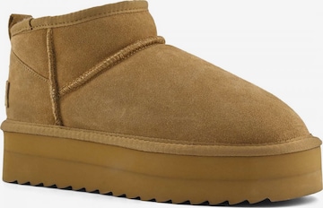 Bottes COLORS OF CALIFORNIA en marron : devant