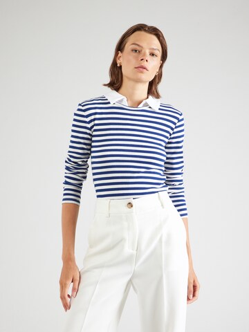 PIECES Shirt 'PCRuka' in Blau: Vorderseite
