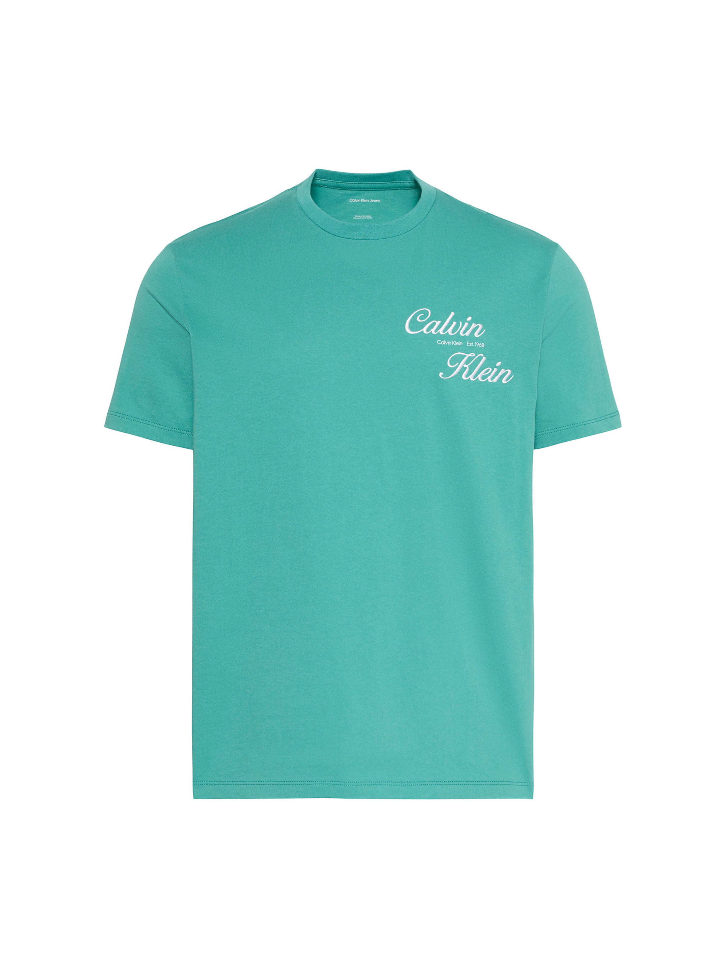 Calvin Klein Jeans Regular Shirt in Green: front