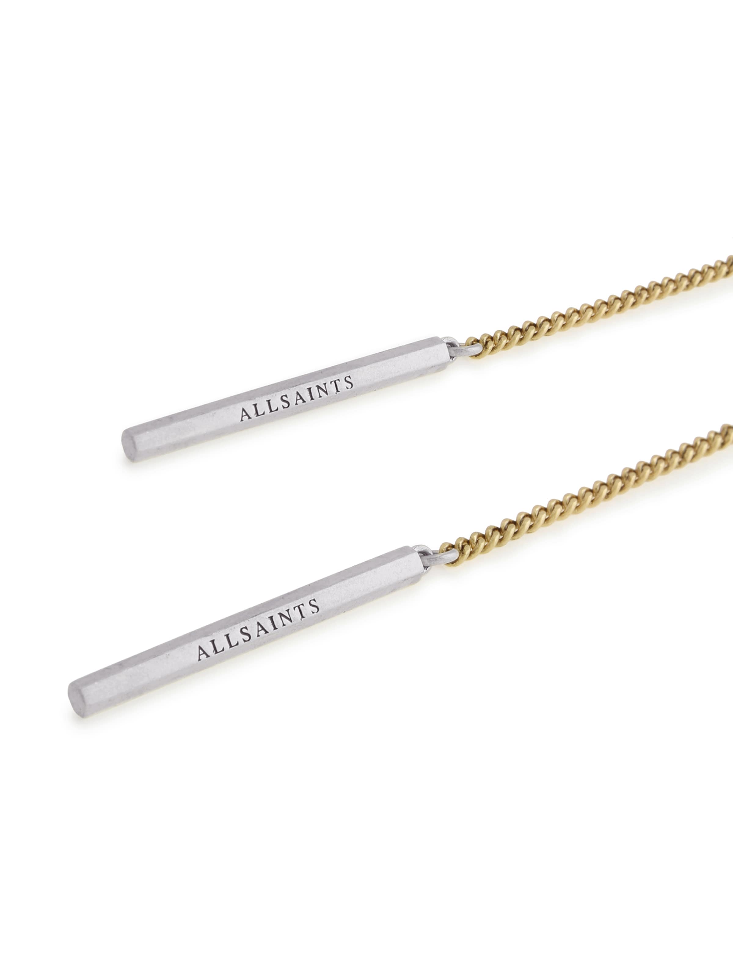 AllSaints - Pendientes 'Maeve' en oro