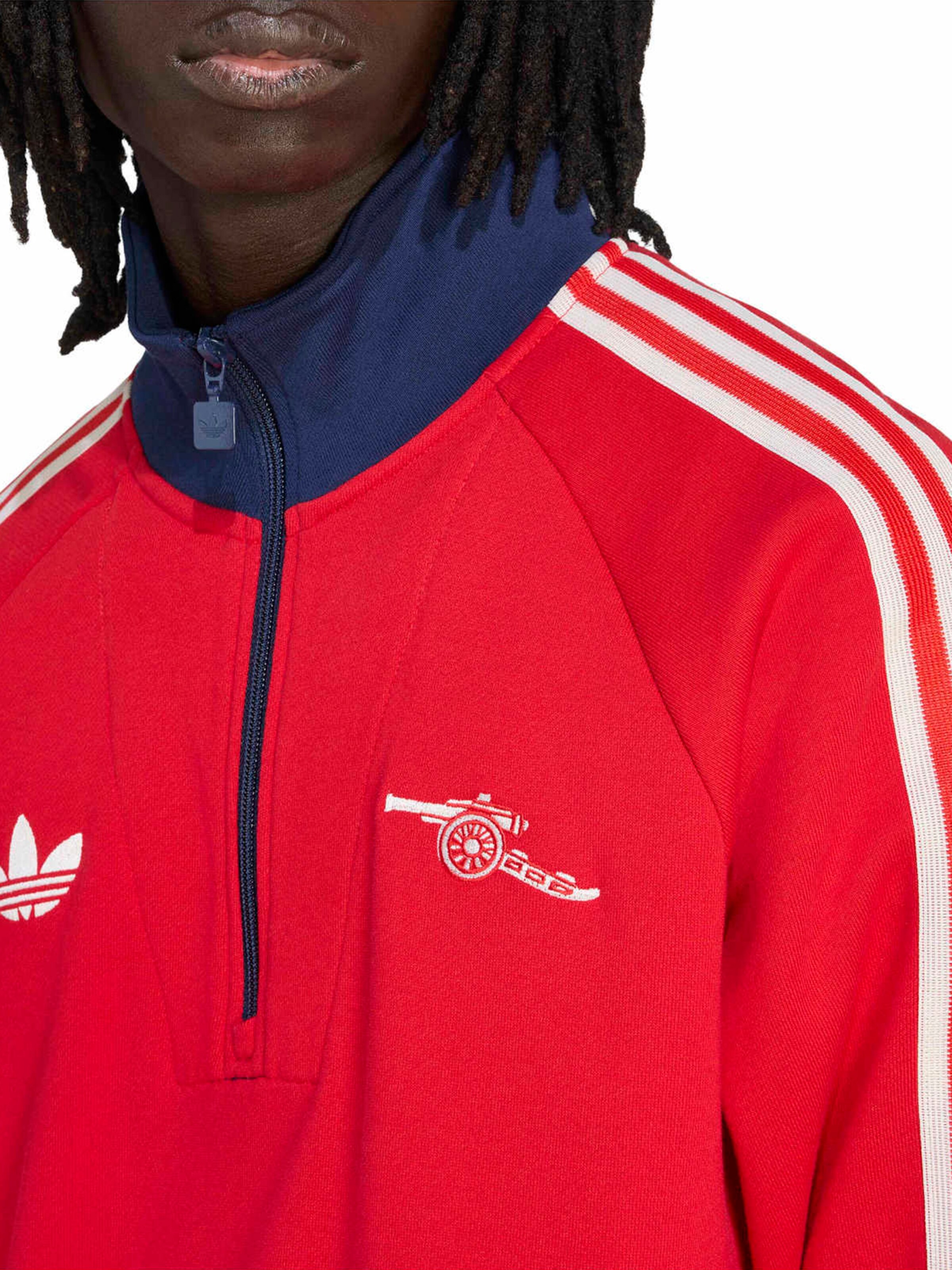 raudona ADIDAS PERFORMANCE Sportinio tipo megztinis 'AFC'