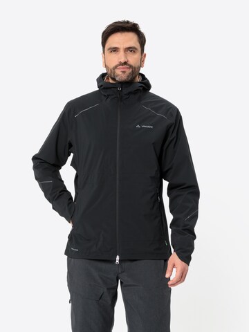 VAUDE Outdoorjacke in Schwarz