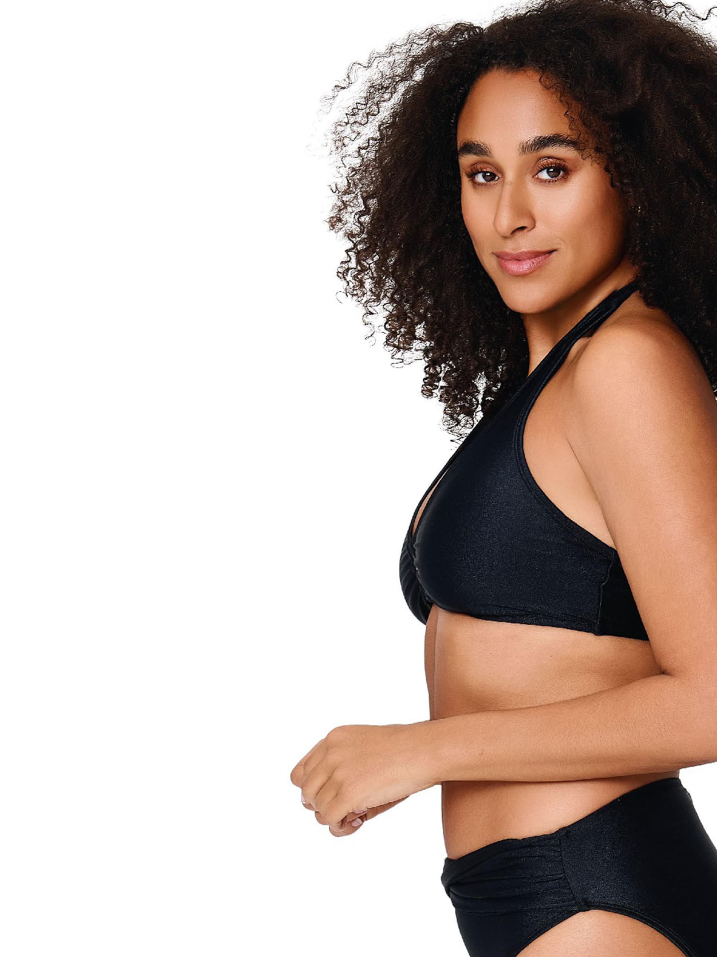 Triunghi Costum de baie două piese de la LingaDore pe negru