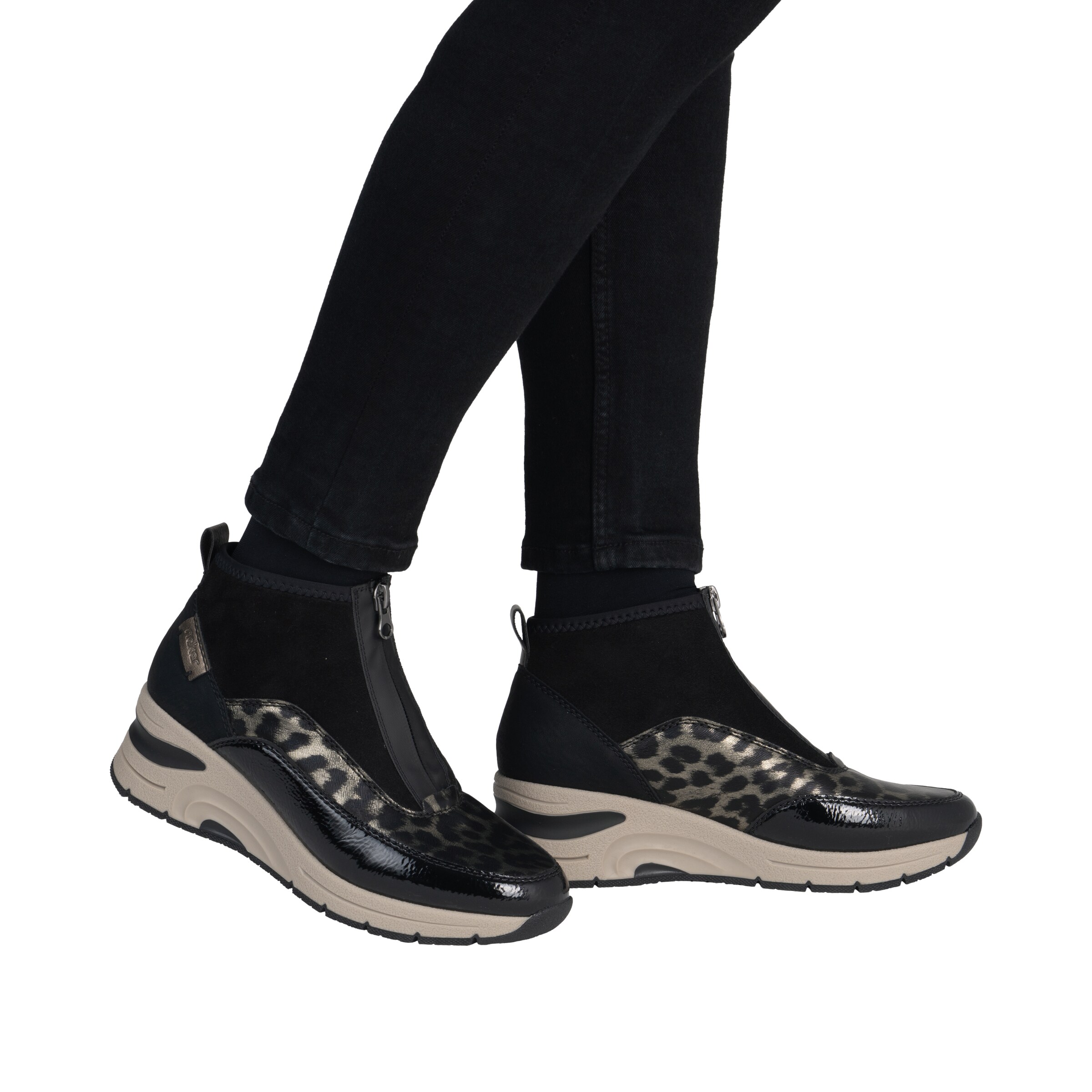 Bottines Rieker en noir