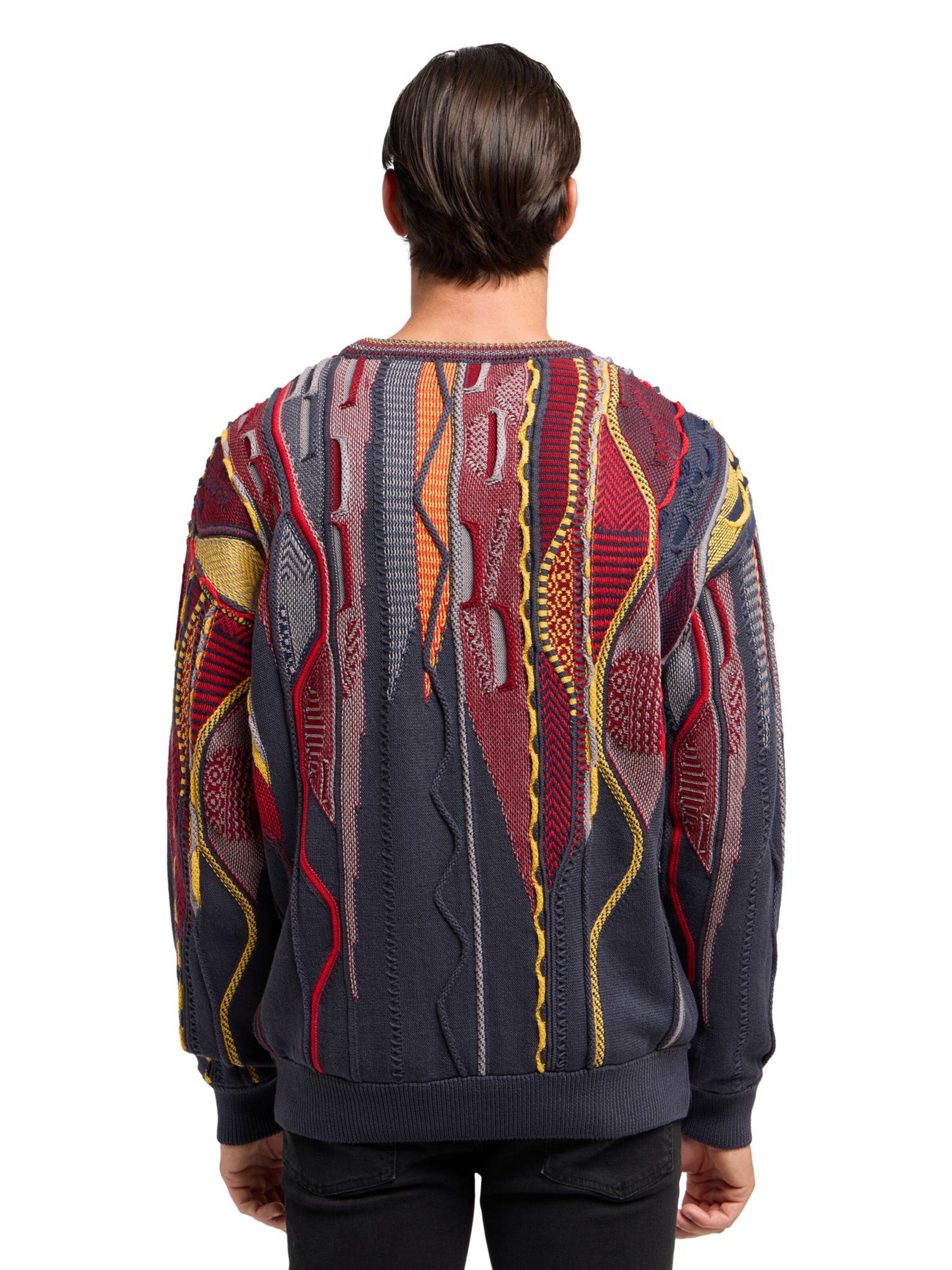 Carlo Colucci Sweater ' Dialer ' in Grey