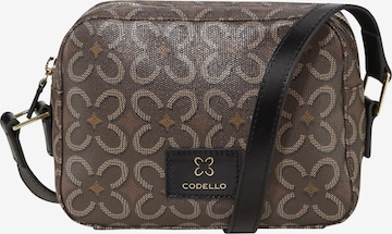 CODELLO Crossbody Bag in Brown: front