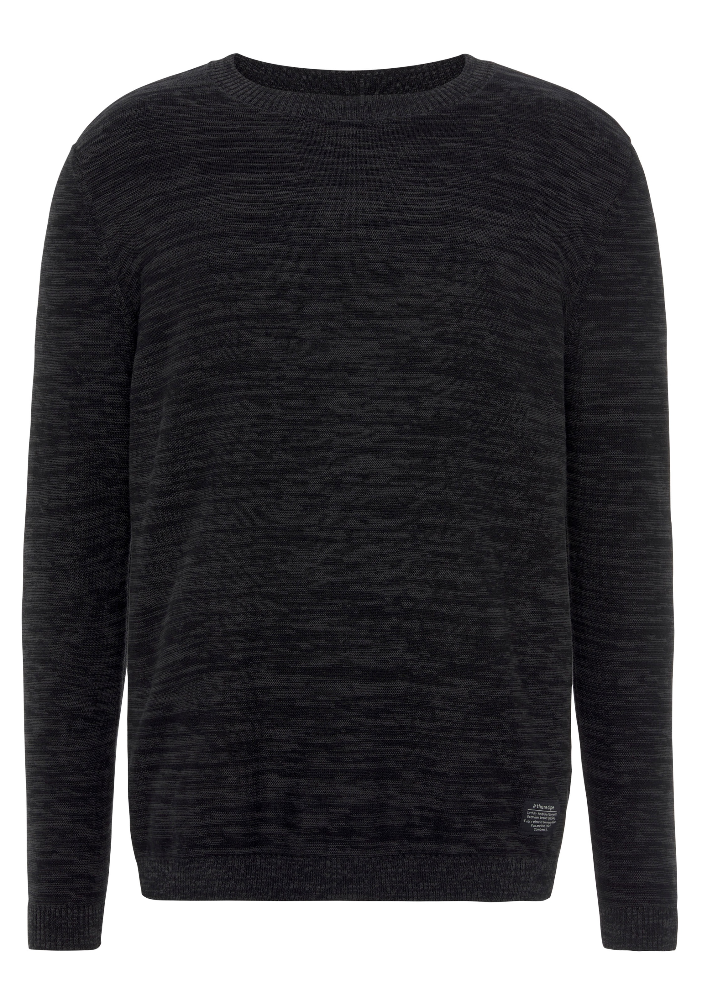 AJC Pullover in Schwarz: Vorderseite