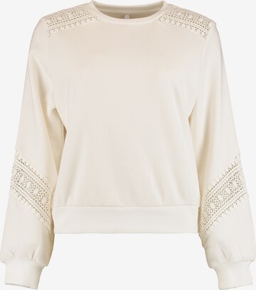 Sweat-shirt 'Id44a' Hailys en blanc : devant