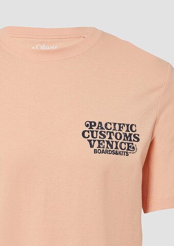 s.Oliver T-Shirt in Orange