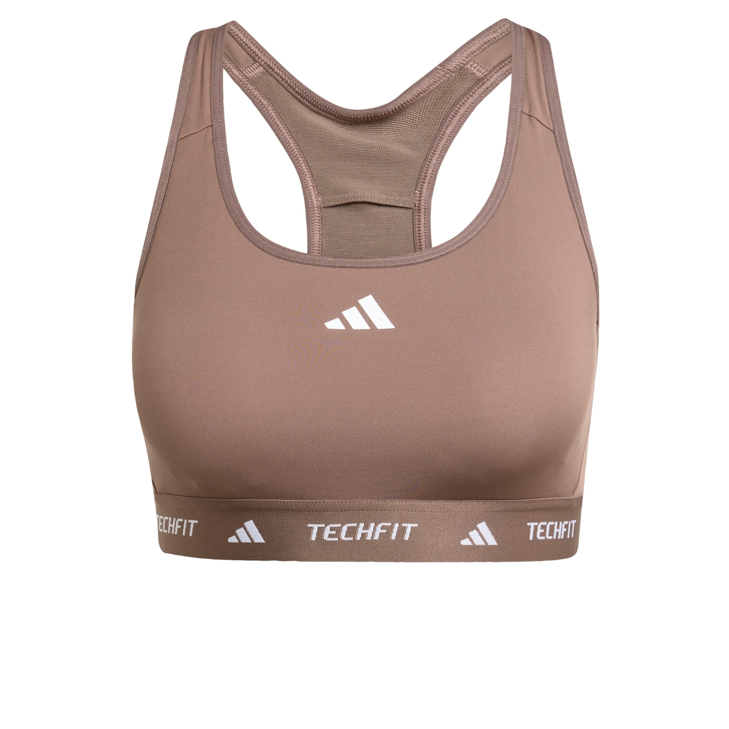 ADIDAS PERFORMANCE - Bustier Sujetador deportivo en marrón: frente