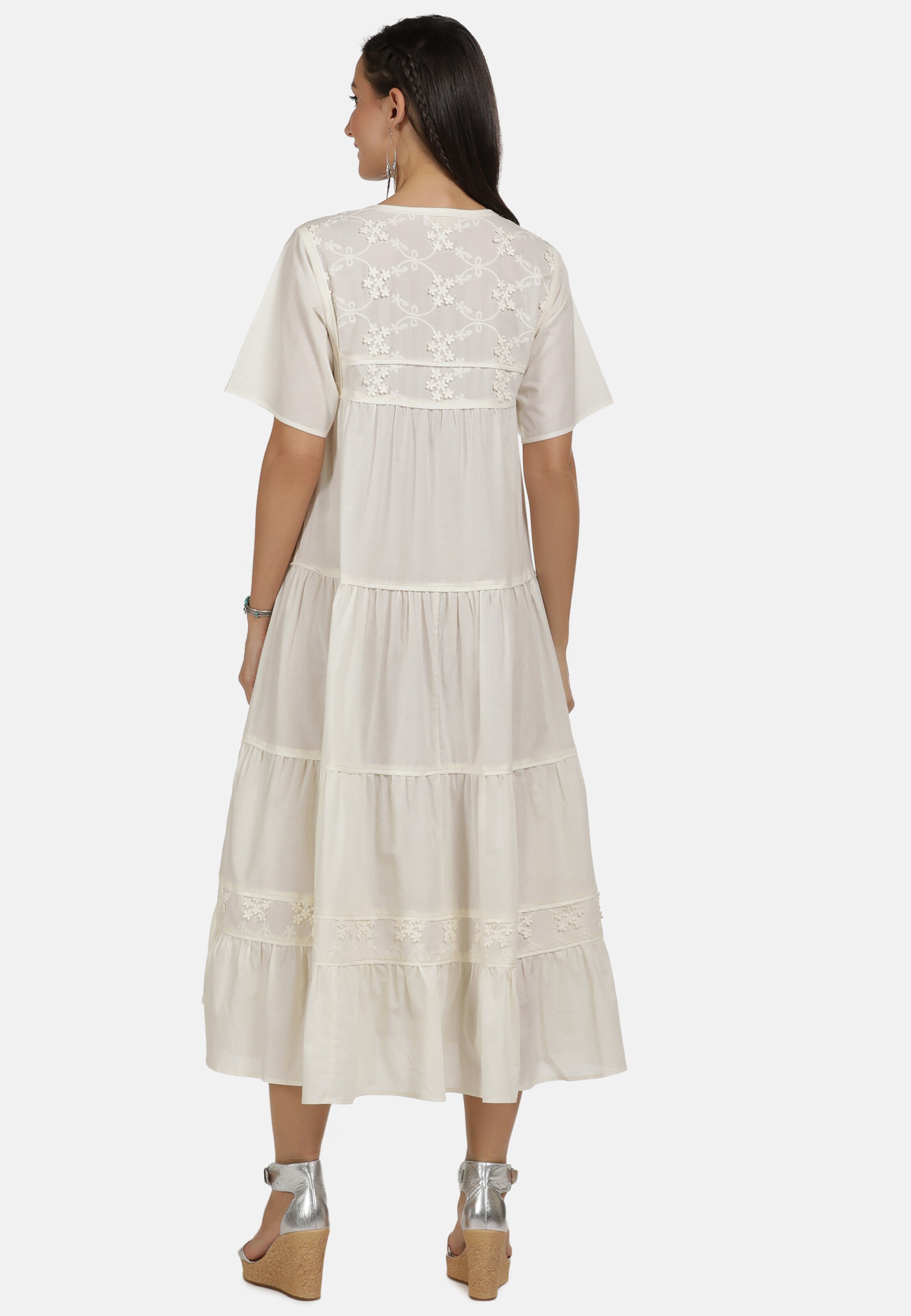 usha FESTIVAL Kleid in Weiß 