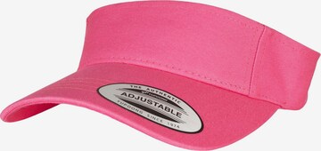 Cappello da baseball di Flexfit in rosa: frontale