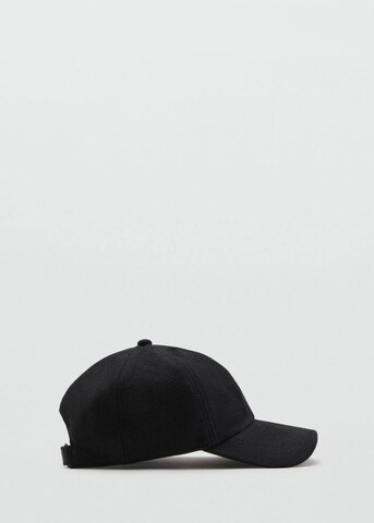 MANGO MAN Cap in Black
