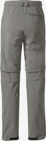 VAUDE Regular Outdoor Pants 'Farley' in Grey