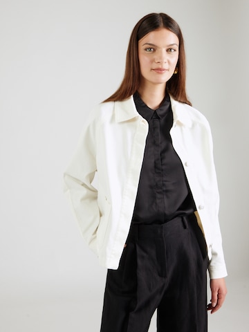 No. 1 Como Between-Season Jacket 'QUEEN' in White: front