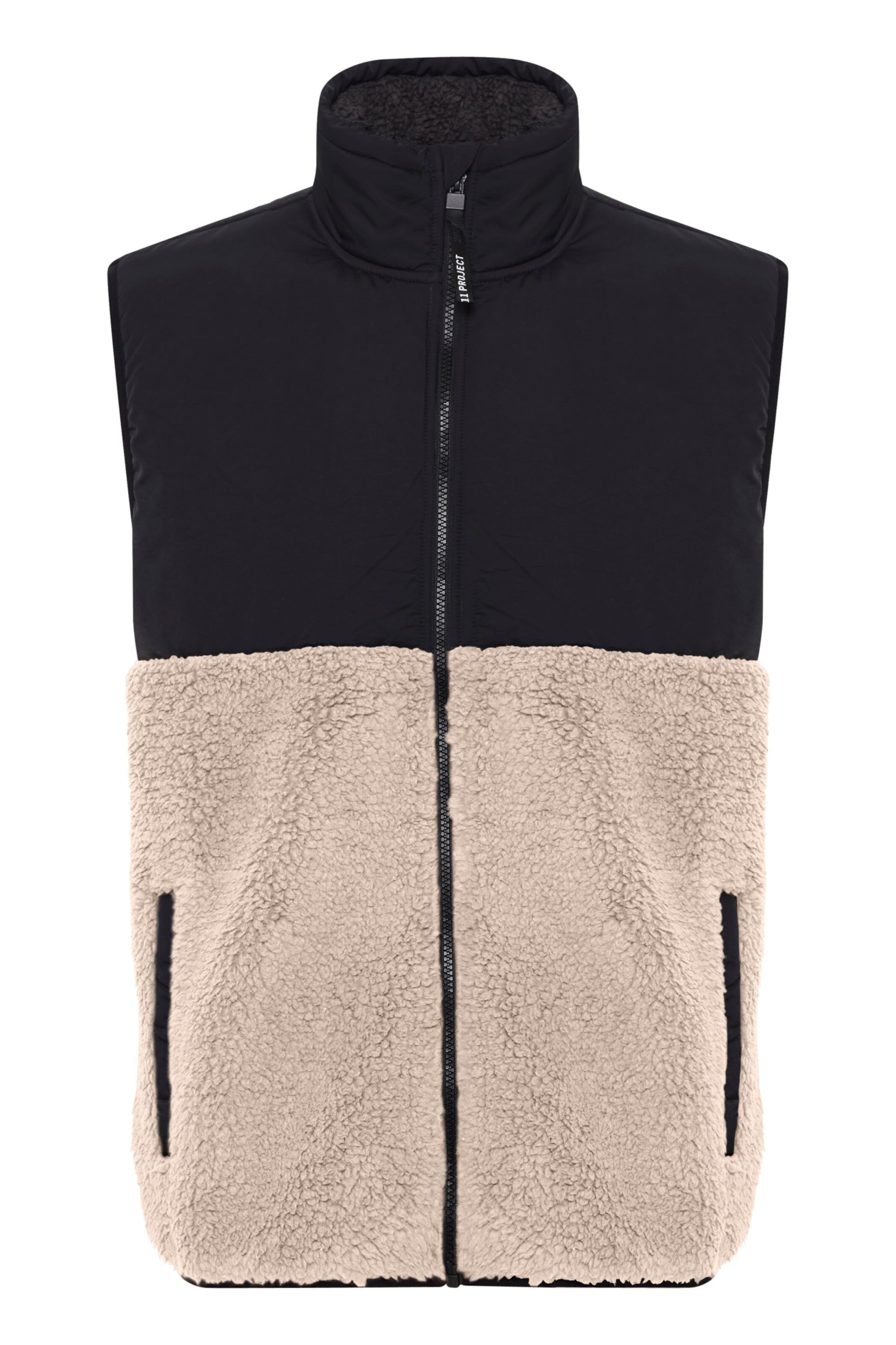 11 Project - Chaleco 'Pietto' en beige: frente