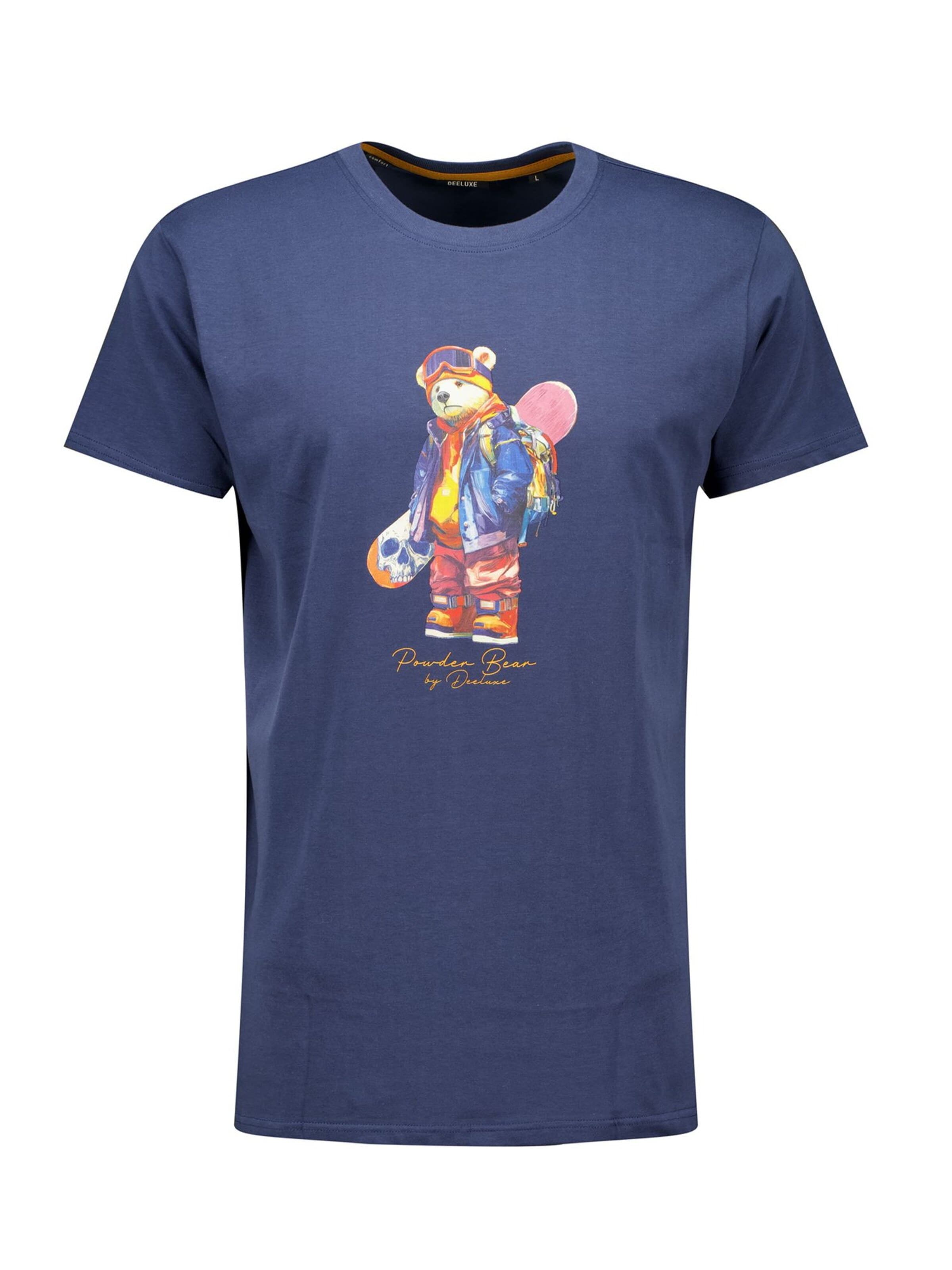 Deeluxe Shirt‌‌‌‌ in Blau: Vorderseite