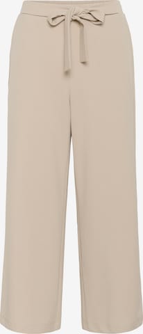 Wide leg Pantaloni 'KAPhoebe' de la Kaffe pe bej: față