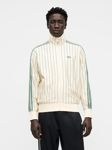 ADIDAS ORIGINALS Ζακέτα φούτερ 'FIREBIRD' σε μπεζ: μπροστά