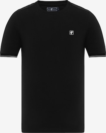 DENIM CULTURE T- Shirt 'Ryan' in Schwarz: predná strana