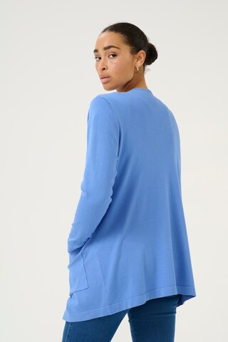 Kaffe Knit Cardigan 'KAFenia' in Blue