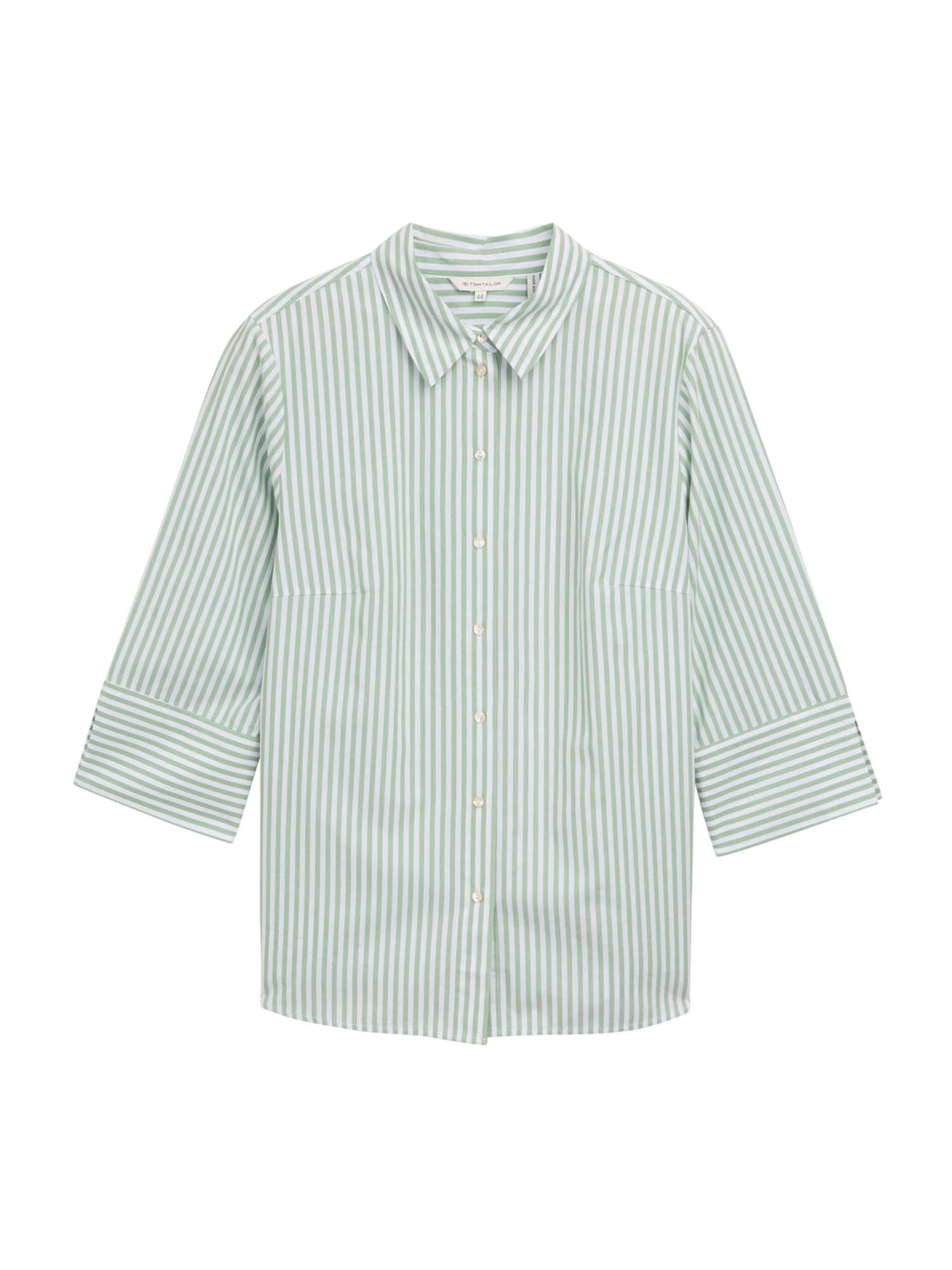 Bluză de la Tom Tailor Women + pe verde: față