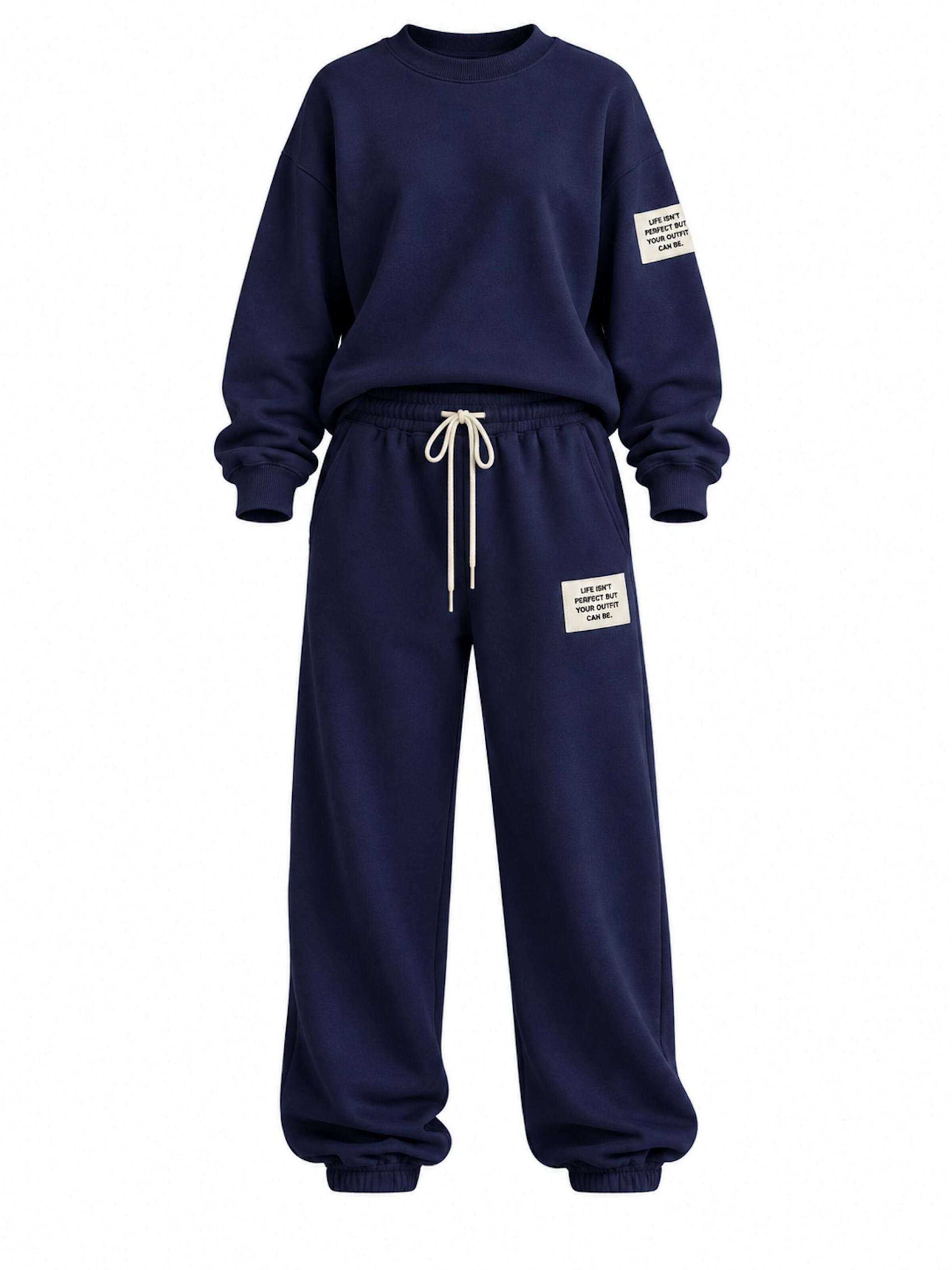 Worldclassca Sweatsuit 'Worldclassca Damen Oversize Jogginganzug' in Blue