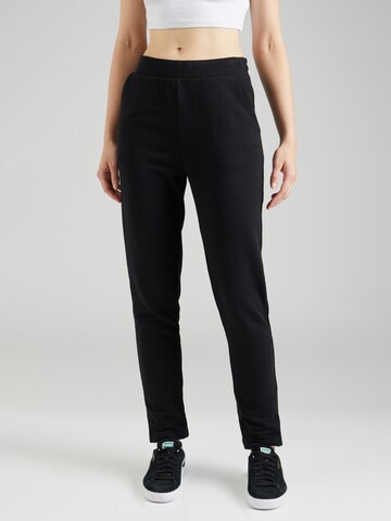 Coupe slim Pantalon de sport 'MELINA' ONLY PLAY en noir : devant