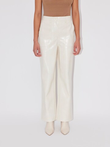 LeGer by Lena Gercke - Regular Calças 'Ella' em branco: frente