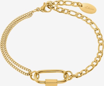 s.Oliver Bracelet in Gold: front