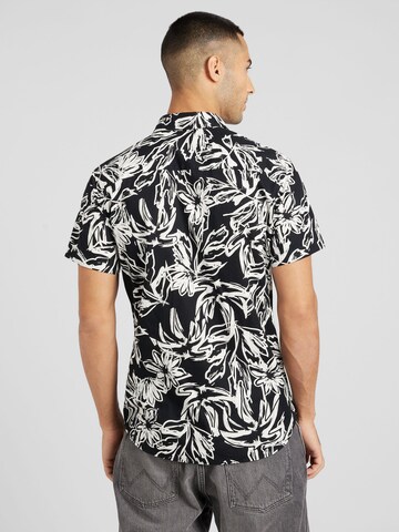 JACK & JONES - Ajuste regular Camisa 'JORLafayette' en negro