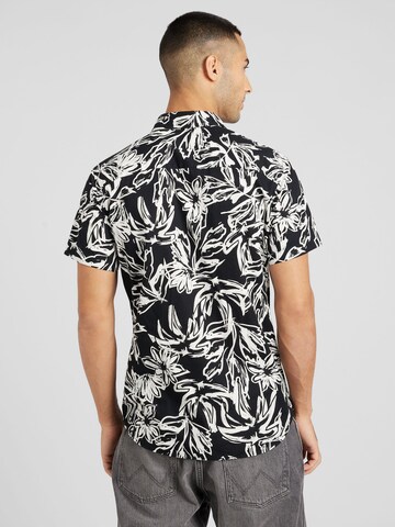 JACK & JONES - Ajuste regular Camisa 'LAFAYETTE' en negro