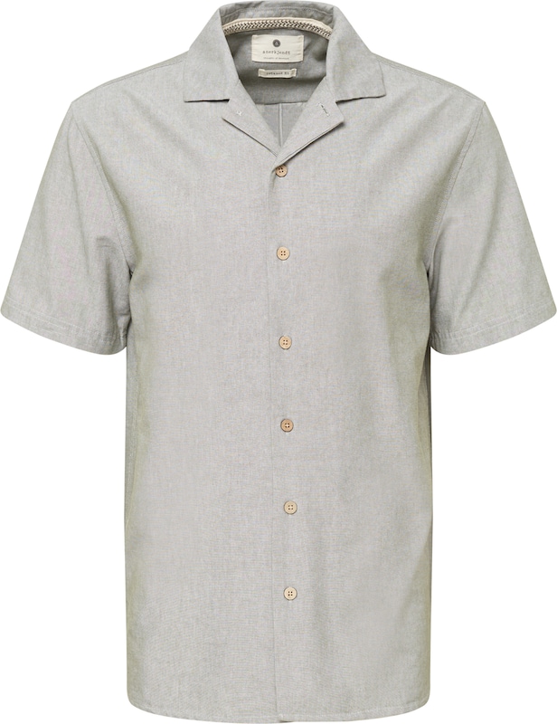 anerkjendt Regular Fit Hemd 'LEON' in Oliv anerkjendt Regular Fit Hemd 'LEON' in Oliv