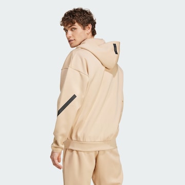 Giacca di felpa sportiva di ADIDAS SPORTSWEAR in beige